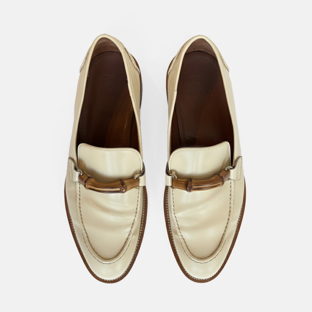 Super Flea Market+Casa Blanca+Cream bamboo loafer+Emilio Sakraya3